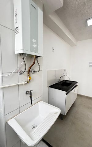 Casa para alugar com 37m², 2 quartos e sem vagaCozinha e Área de Serviço