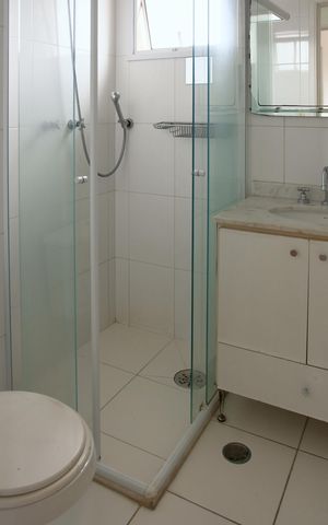 Apartamento para alugar com 80m², 2 quartos e 2 vagasBanheiro da Suíte 