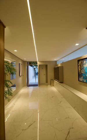 Apartamento para alugar com 47m², 2 quartos e 1 vaga Apartamento para alugar com 47m², 2 quartos e 1 vagaHall de entrada