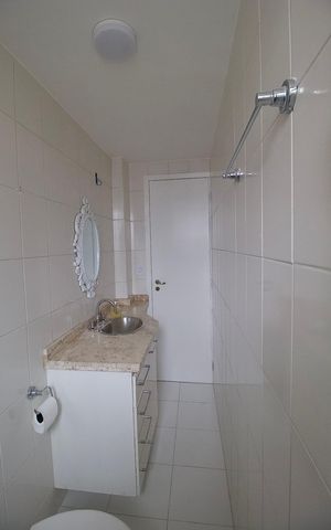 Apartamento para alugar com 47m², 2 quartos e 1 vaga Apartamento para alugar com 47m², 2 quartos e 1 vagaBanheiro