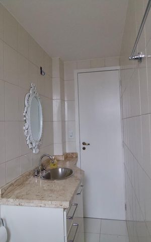 Apartamento para alugar com 47m², 2 quartos e 1 vaga Apartamento para alugar com 47m², 2 quartos e 1 vagaBanheiro
