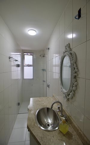 Apartamento para alugar com 47m², 2 quartos e 1 vaga Apartamento para alugar com 47m², 2 quartos e 1 vagaBanheiro
