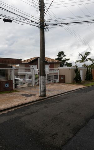 Casa de condomínio à venda com 160m², 3 quartos e 2 vagasFACHADA DO CONDOMÍNIO