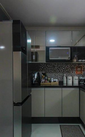 Casa à venda com 110m², 2 quartos e 3 vagas Casa à venda com 110m², 2 quartos e 3 vagasCozinha