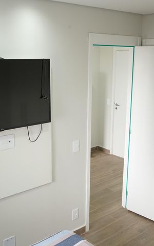 Studio para alugar com 26m², 1 quarto e sem vagaQuarto