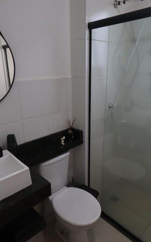 Apartamento para alugar com 44m², 2 quartos e 1 vaga Apartamento para alugar com 44m², 2 quartos e 1 vagaBanheiro
