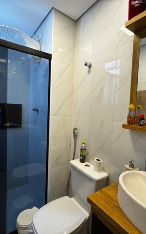 Apartamento à venda com 54m², 2 quartos e 1 vaga Apartamento à venda com 54m², 2 quartos e 1 vagaBanheiro