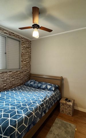 Apartamento à venda com 54m², 2 quartos e 1 vaga Apartamento à venda com 54m², 2 quartos e 1 vagaQuarto 1