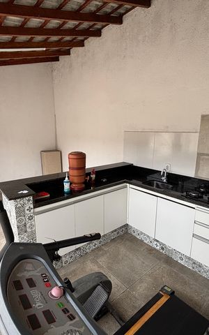 Casa para alugar com 130m², 3 quartos e 1 vagaChurrasqueira