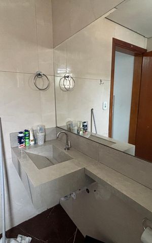 Casa para alugar com 130m², 3 quartos e 1 vagaBanheiro Suíte 1
