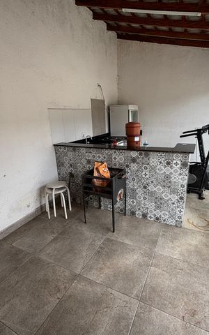 Casa para alugar com 130m², 3 quartos e 1 vagaChurrasqueira 