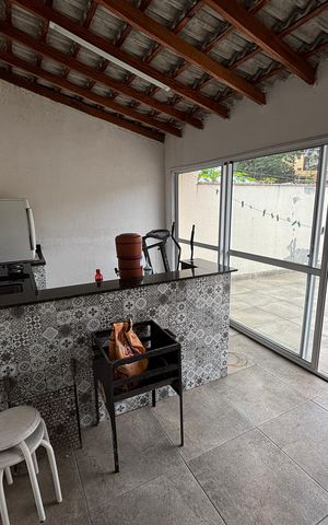 Casa para alugar com 130m², 3 quartos e 1 vagaChurrasqueira