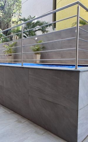 Apartamento para alugar com 66m², 2 quartos e 2 vagas Apartamento para alugar com 66m², 2 quartos e 2 vagasÁrea comum - Piscina