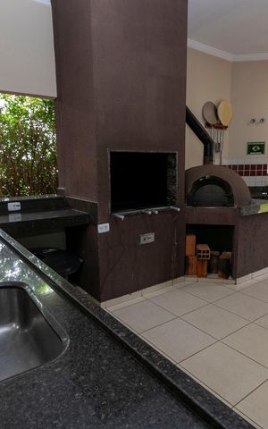 Casa de condomínio para alugar com 160m², 2 quartos e 2 vagasÁREAS COMUNS - CHURRASQUEIRA