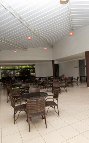 Casa de condomínio para alugar com 160m², 2 quartos e 2 vagasÁREAS COMUNS - SALÃO DE FESTAS