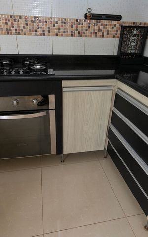 Casa de condomínio para alugar com 160m², 2 quartos e 2 vagasCOZINHA