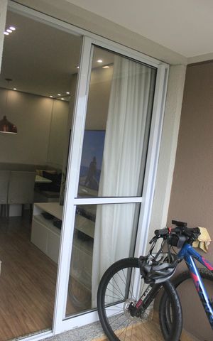 Apartamento à venda com 56m², 2 quartos e 1 vagaVaranda