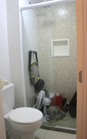 Apartamento à venda com 56m², 2 quartos e 1 vagaBanheiro social