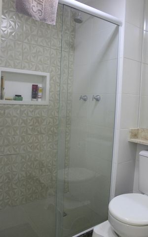 Apartamento à venda com 56m², 2 quartos e 1 vagaBanheiro da Suíte