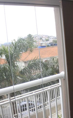 Apartamento à venda com 56m², 2 quartos e 1 vagaVaranda
