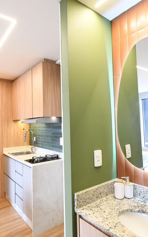 Apartamento à venda com 33m², 1 quarto e sem vagaBanheiro