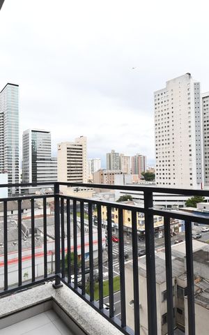 Apartamento à venda com 33m², 1 quarto e sem vagaSacada