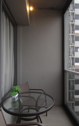 Studio à venda com 30m², 1 quarto e 1 vagaVaranda
