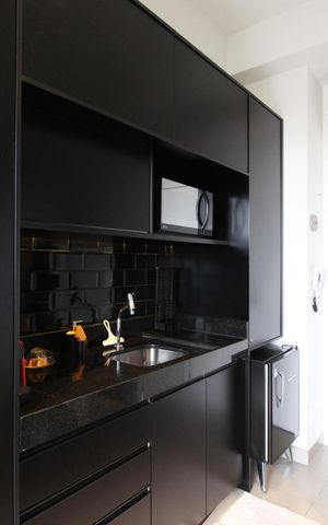 Studio à venda com 30m², 1 quarto e 1 vagaCozinha