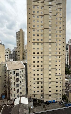 Studio à venda com 29m², 1 quarto e sem vaga