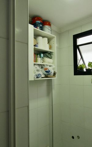 Apartamento para alugar com 80m², 2 quartos e 1 vagaBanheiro de serviço