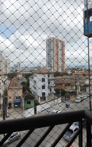 Apartamento para alugar com 80m², 2 quartos e 1 vagaSacada do Quarto 1