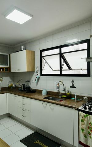 Apartamento para alugar com 80m², 2 quartos e 1 vagaCozinha e Área de Serviço