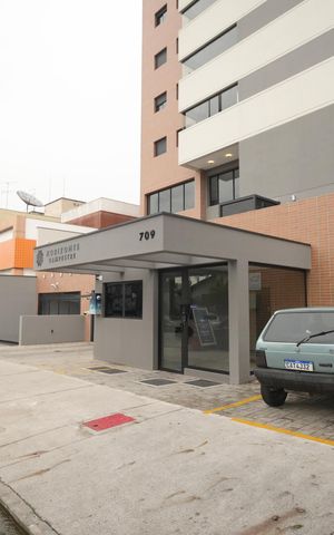 Apartamento à venda com 44m², 2 quartos e 1 vagaFachada do Prédio