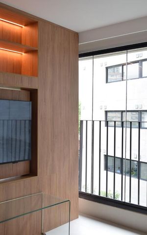 Apartamento para alugar com 38m², 1 quarto e sem vagaSala