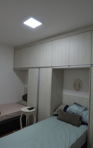 Casa para alugar com 75m², 2 quartos e 2 vagasQUARTO 2 (SUÍTE)