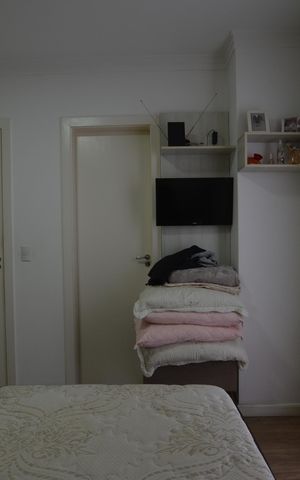 Casa para alugar com 75m², 2 quartos e 2 vagasQUARTO 1 (SUÍTE COM VARANDA)