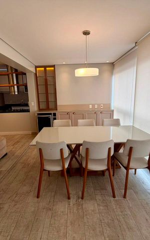 Apartamento para alugar com 89m², 2 quartos e 2 vagasSala de Jantar