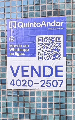 Apartamento à venda com 122m², 3 quartos e 2 vagas Apartamento à venda com 122m², 3 quartos e 2 vagasPlaquinha