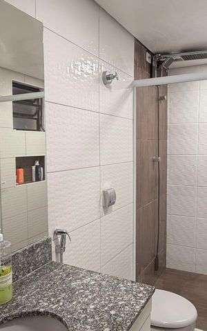 Apartamento à venda com 122m², 3 quartos e 2 vagas Apartamento à venda com 122m², 3 quartos e 2 vagasBanheiro suite