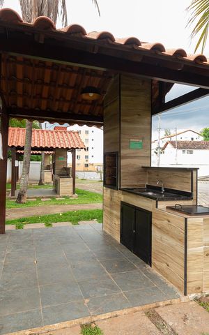 Apartamento à venda com 47m², 2 quartos e 2 vagasÁrea comum - Churrasqueira