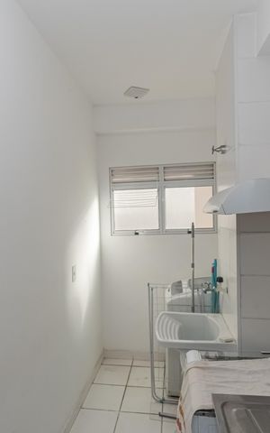 Apartamento para alugar com 57m², 2 quartos e 1 vaga Apartamento para alugar com 57m², 2 quartos e 1 vagaCozinha e Área de Serviço