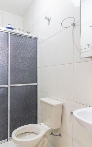 Apartamento para alugar com 45m², 1 quarto e sem vaga Apartamento para alugar com 45m², 1 quarto e sem vagaBanheiro