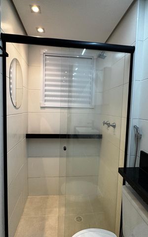 Apartamento à venda com 43m², 2 quartos e 1 vaga Apartamento à venda com 43m², 2 quartos e 1 vagaBanheiro