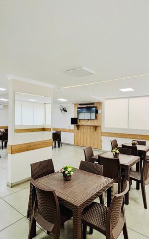 Apartamento para alugar com 44m², 2 quartos e 1 vaga Apartamento para alugar com 44m², 2 quartos e 1 vagaÁrea comum - Salão de festas