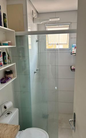 Apartamento à venda com 60m², 3 quartos e 2 vagas Apartamento à venda com 60m², 3 quartos e 2 vagasBanheiro