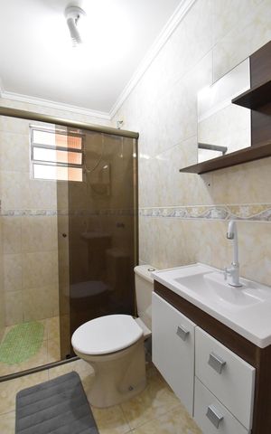 Casa à venda com 62m², 2 quartos e 3 vagasBanheiro
