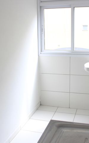 Apartamento para alugar com 47m², 2 quartos e 1 vagaCozinha e lavanderia 