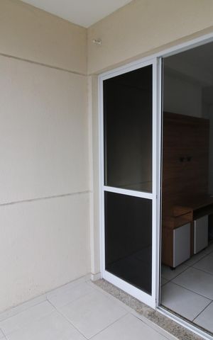 Apartamento para alugar com 60m², 2 quartos e 1 vagaVaranda