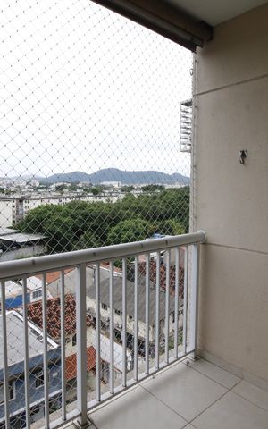 Apartamento para alugar com 60m², 2 quartos e 1 vagaVaranda