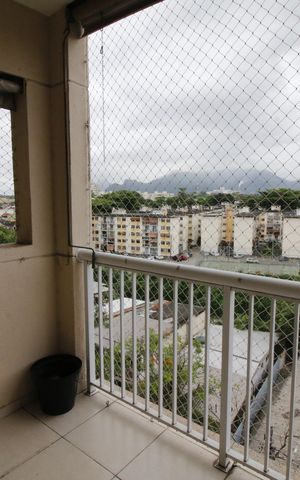 Apartamento para alugar com 60m², 2 quartos e 1 vagaVaranda